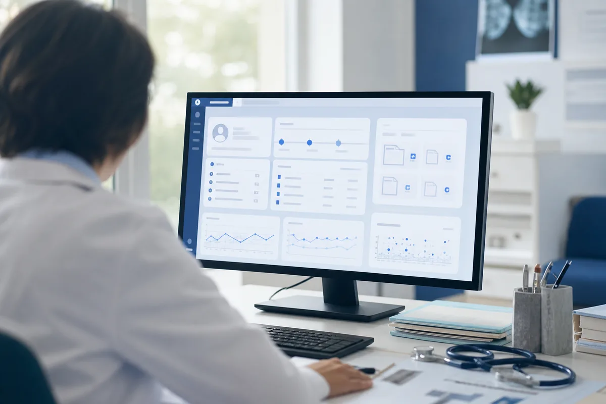 Dossier patient informatisé, structuré et accessible en consultation