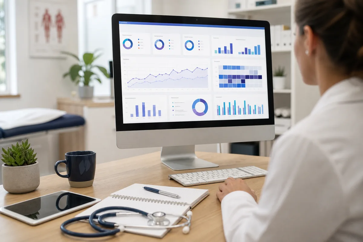 Statistiques du cabinet : pilotez votre activité médicale en temps réel